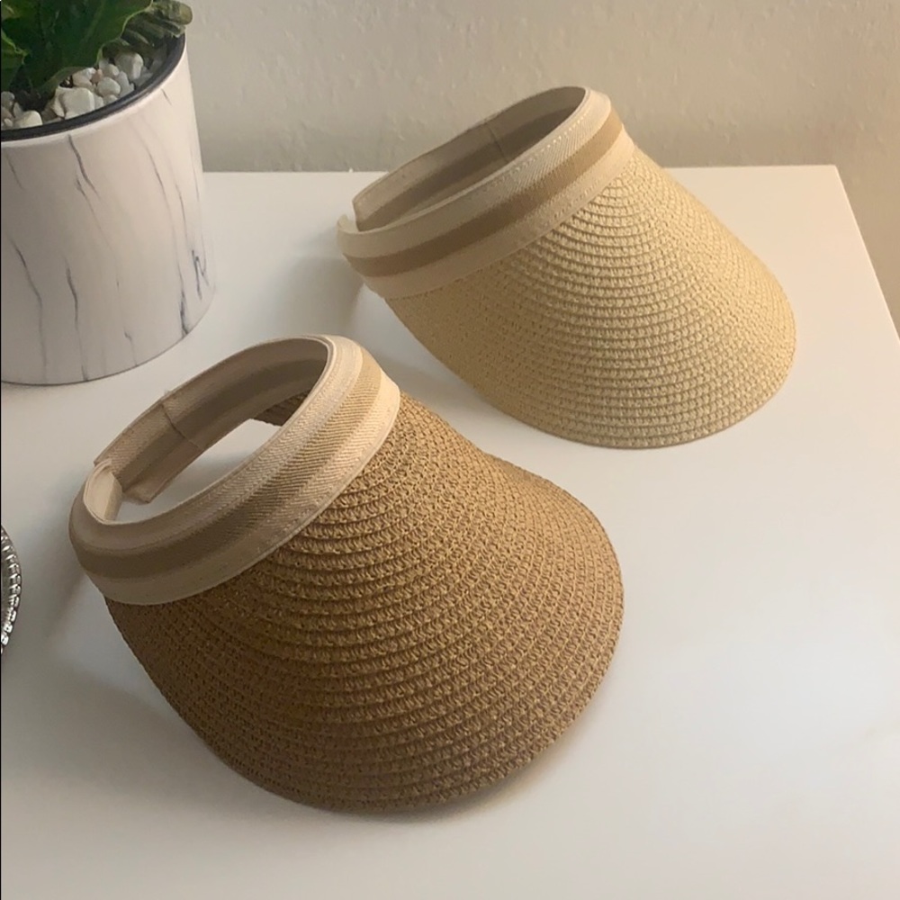 Woven Visor hat